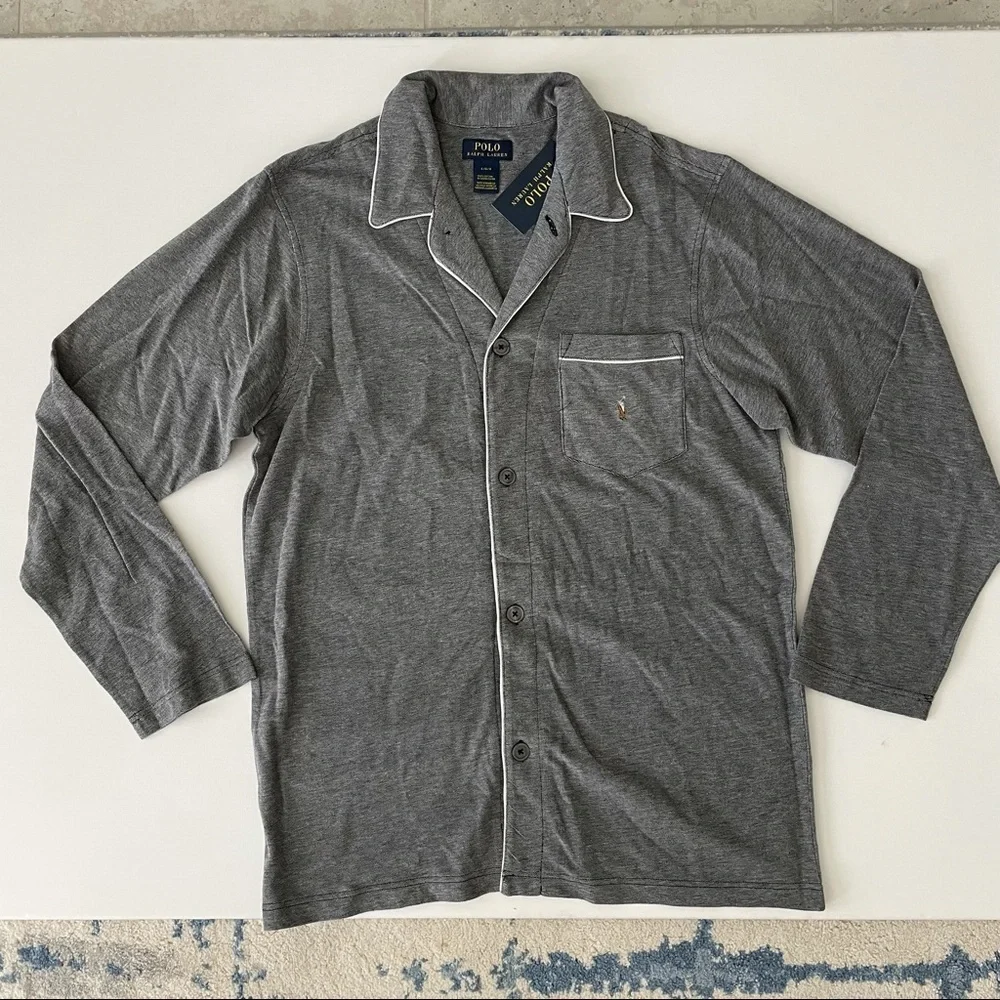 Polo Ralph Lauren Oxford Sleep Shirt Size L